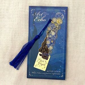 Metal Bookmarks | Choose One Beautifully Inspired by Van Gogh or Monet